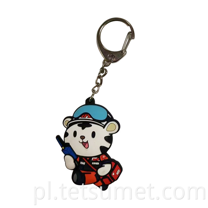 Drip glue cartoon keychain